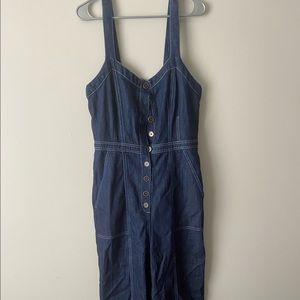 Jean overalls/ jumpsuit